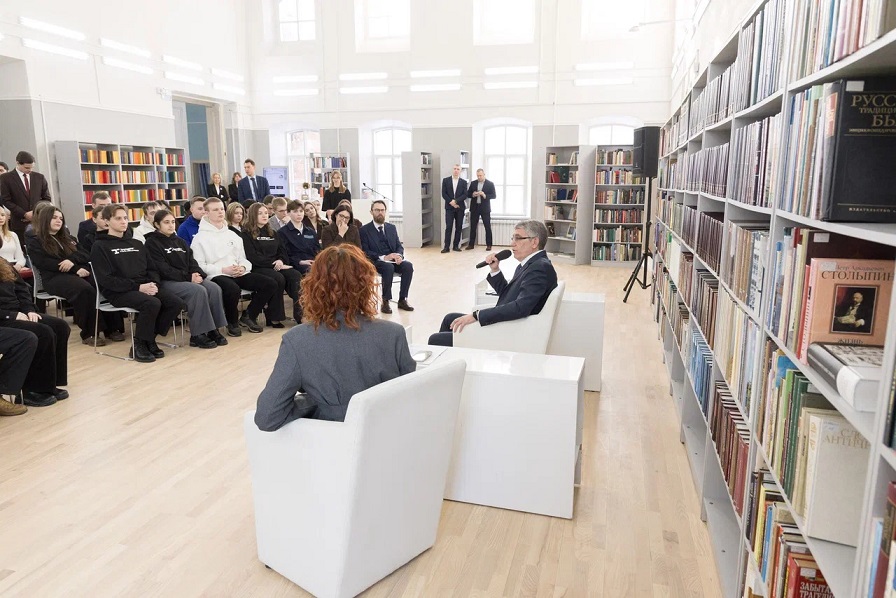 Встреча студентов с Губернатором Тульской области