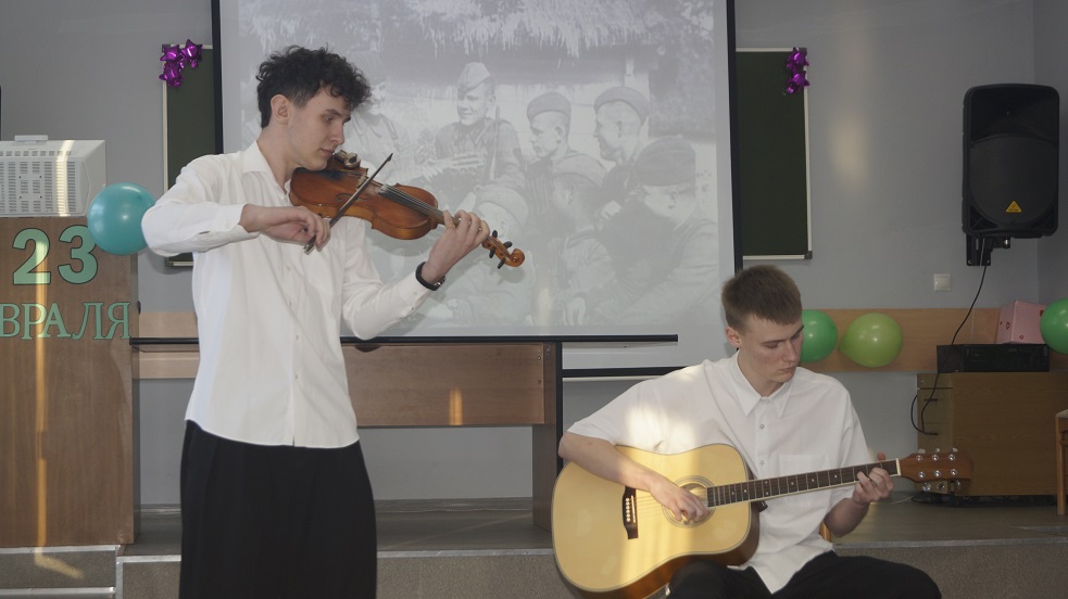 Концерт, посвящённый Дню защитника Отечества!